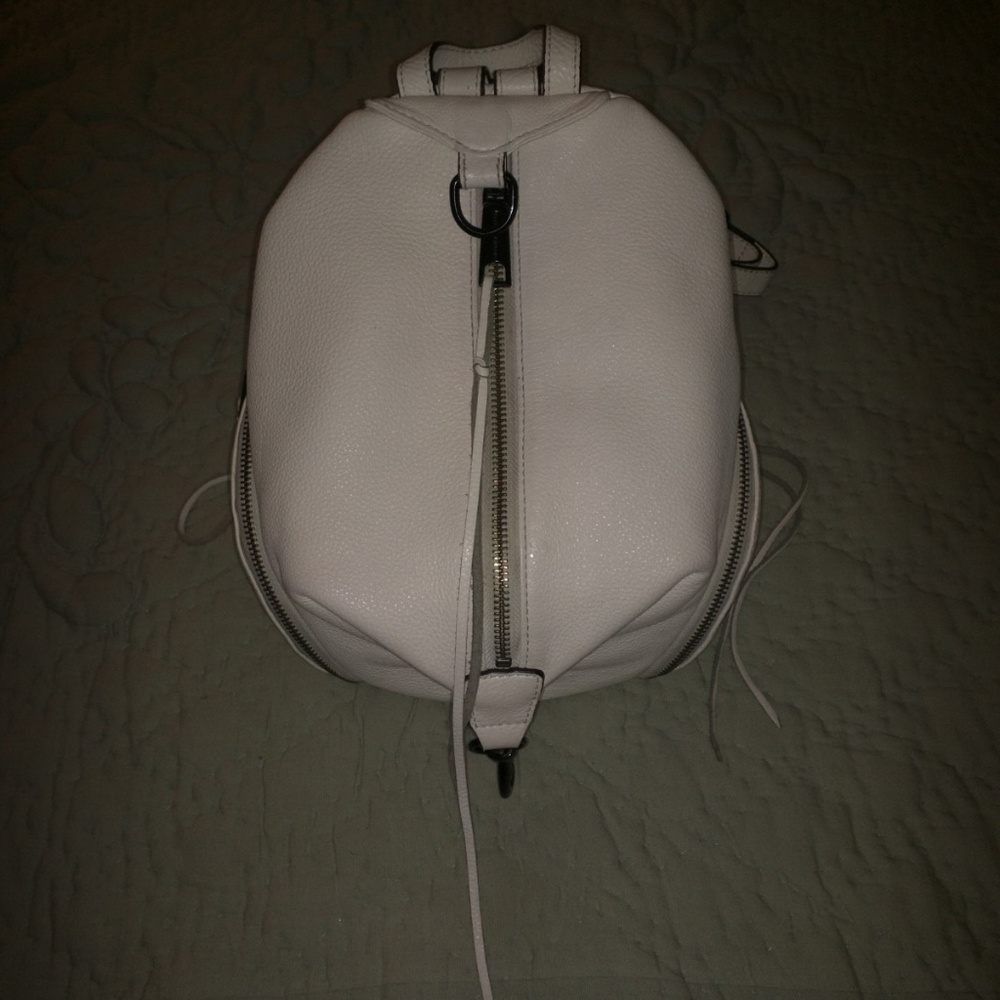 Rebecca Minkoff white medium Julian Backpack Purse